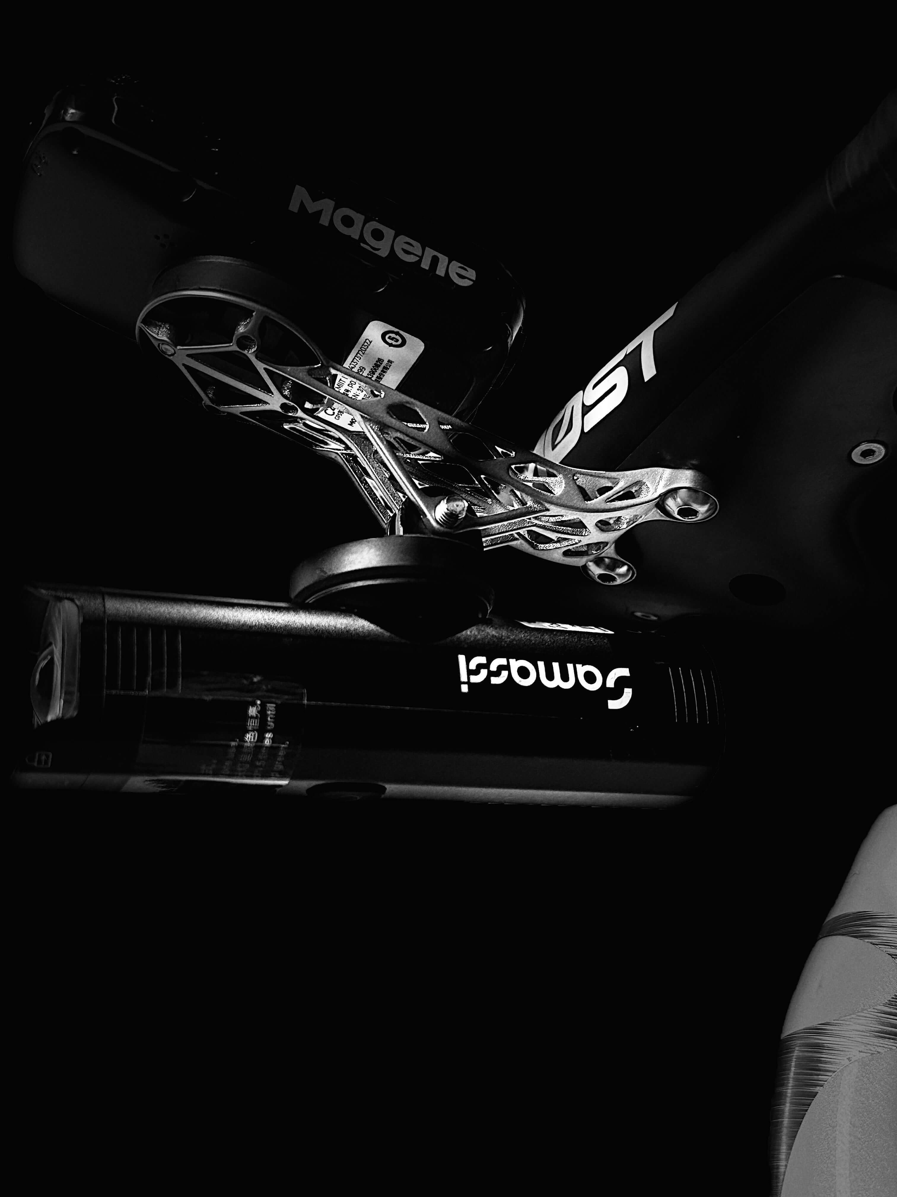 Samassi 3D Titanium Scott Foil RC Integrated Handlebar Bike Mount, Lightweight Precision for Your Ultimate Aero Ride